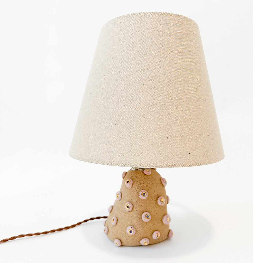 ceramic lamp by Jenn Dwyer