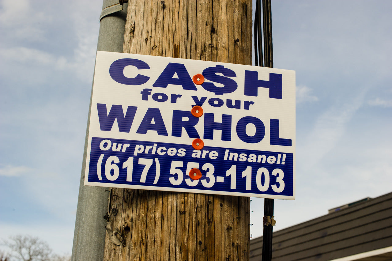 Cash For Your Warhol - "Crazy Eddie" print