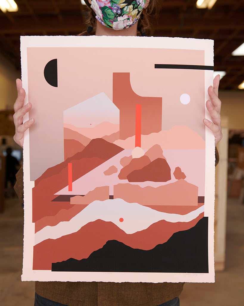Madeleine Tonzi - "Life On Mars" print